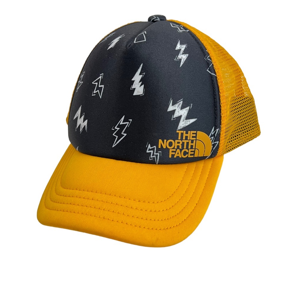 NWT North Face Lightning Bolt Littles Trucker Hat size S (2T/3T)